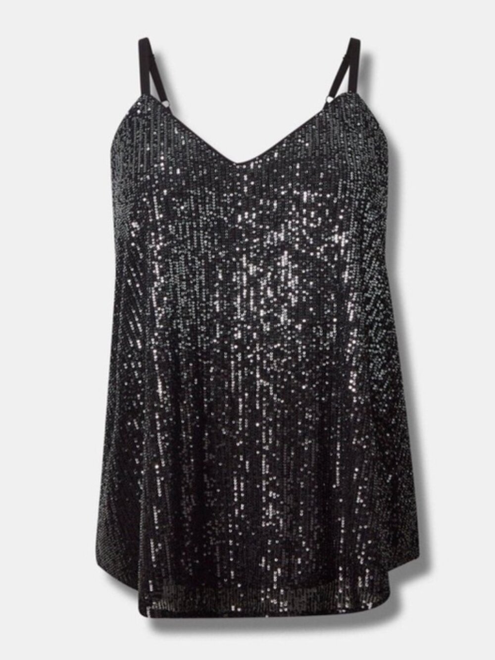 Torrid Sophie Black Ombre Tank Swing Cami 4X